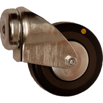 Pojezdové kolečko EMAE 050/QLP Otočné kolo s černou gumovou antistatickou obručí s otvorem 7110268