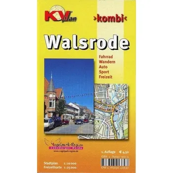 Kombi Walsrode. Stadtplan 1 : 10 000, Freizeitkarte 1 : 25 000