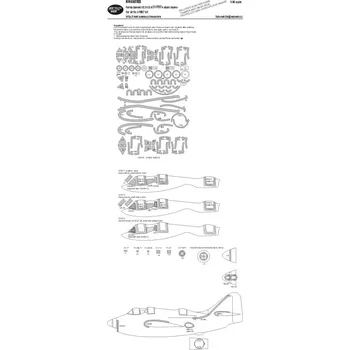 Plastikový model New Ware 1/48 Mask Fairey Gannet AS.1/AS.4 EXPERT (AIRF)