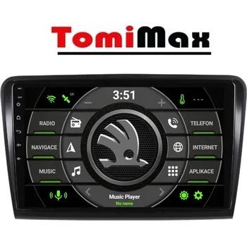 Autorádio TomiMax Škoda Superb 2 Android 14 autorádio s WIFI, GPS, USB, BT HW výbava: QLED !!!AKCE!!! 8 Core 4GB+64GB LOW - pouze displej A,C, Velikost obrazovky: Dotyková obrazovka: 10,1"