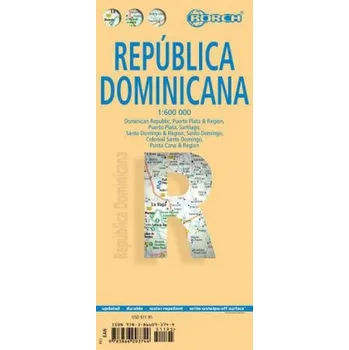 Borch Map Dominican Republic. República Dominicana