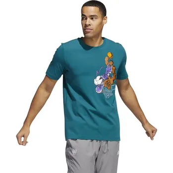 Pánské tričko Don Avatar Tee H62295 - NIKE petrolejová s vzorem L