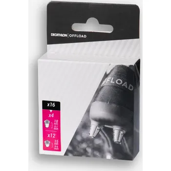 Fotbal KIPSTA Ragbyové šroubovací špunty hliníkové 15/18 mm 15 MM