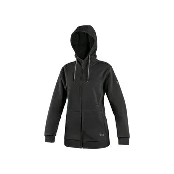 pracovní mikina Mikina CXS HARRIET, dámská, černá, vel. 3XL