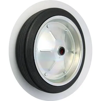 Pojezdové kolečko PPL 400x80x25č JL Samostatné kolo na plechovém disku s gumovou obručí 7470214