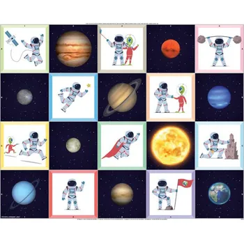 Přírodní věda Oboustranná tematická podložka – SLUNEČNÍ SOUSTAVA A VESMÍR