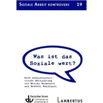 Was ist das Soziale wert? - Deutscher Verein für öffentliche und private Fürsorge e.V.