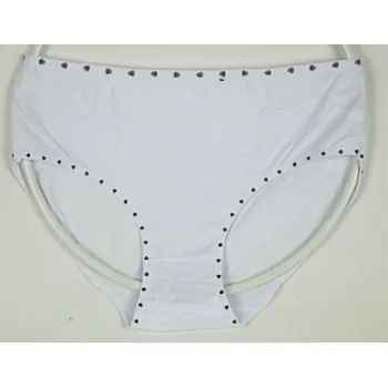 Kalhotky TIMANNI Bambusové kalhotky vzor 978 Velikost: L - XL, Barva: bílá