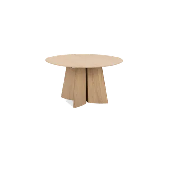 Jídelní stůl COLLUM 122, Povrch Dub černý lakovaný, Rozšíření stolu Rozšiřující desky stolu-NE