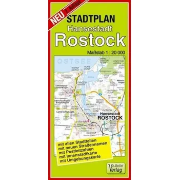 Doktor Barthel Stadtplan Hansestadt Rostock