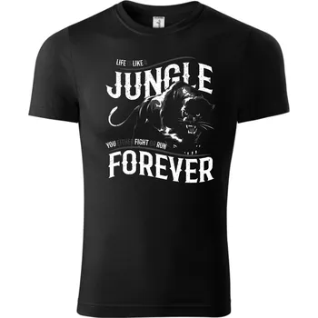 Chlapecké tričko Fenomeno Dětské tričko Life is like a jungle Velikost: 146 cm/10 let