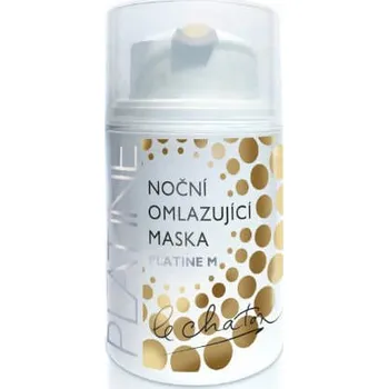 Pleťový krém Le Chaton Noční omlazující pleťová maska Platine M 50 g + 2 měsíce na vrácení zboží