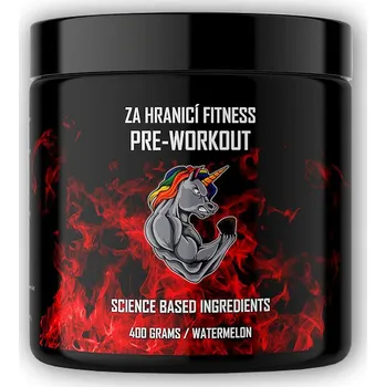 Anabolizér Za hranicí fitness Pre-Workout 400g Varianta: candy crush + šťavnatá tyčinka ZDARMA
