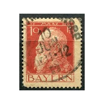 Poštovní známka Německo (1911) MiNr. 78 - O - Bayern - Princ Regent Luitpold (1821-1912) Položka 4