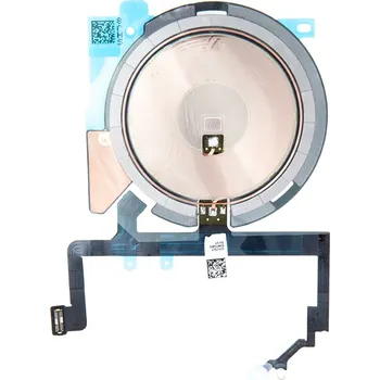 Flex kabel s LED bleskem + Qi + NFC pro Apple iPhone 14 Plus - bílý - kvalita A+