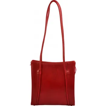 Kabelka Dámská kožená kabelka na rameno bordó 105601.5