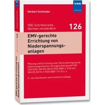EMV-gerechte Errichtung von Niederspannungsanlagen - Schmolke, Herbert