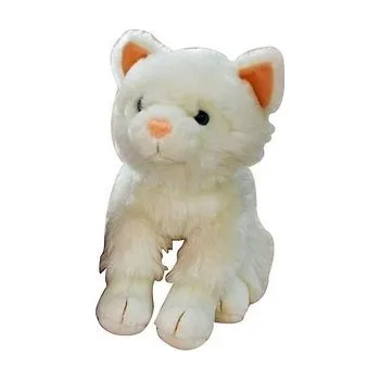 plyšák Pluszowy kot siedzący biały