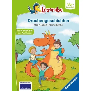 První čtění Drachengeschichten - Leserabe ab Vorschule - Erstlesebuch für Kinder ab 5 Jahren - Neudert, Cee