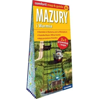 Cestování Comfort! map&guide Mazury i Warmia 2w1 w.2023 - praca zbiorowa