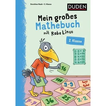 První čtění Mein großes Mathebuch mit Rabe Linus 2. Klasse - Raab, Dorothee