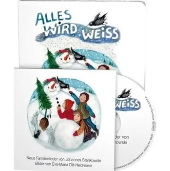 Alles wird weiss, m. Audio-CD - Stankowski, Johannes