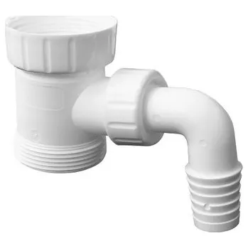 Mezikus s odbočkou pro odpad pračky nebo myčky 1"1/2 x 1"1/2