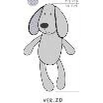 plyšák Piesek Tulimy szary 28cm