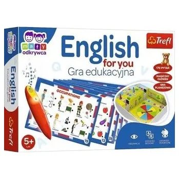 Cizojazyčná kniha English for you Magiczny ołówek TREFL