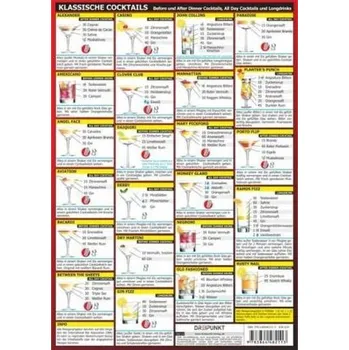 Tafel-Set Klassische Cocktails - Schulze, Michael
