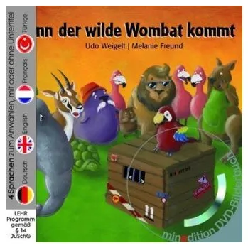 Pohádka Wenn der wilde Wombat kommt, m. DVD - Weigelt, Udo