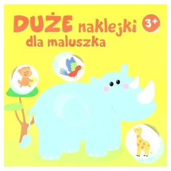 První čtění Duże naklejki dla maluszka 3+ - Nosorożec - praca zbiorowa
