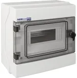 Rozvaděč RH-8 NEO pro fotovoltaiku plast. / IP65 / 1000V DC / 500V AC / 1x8 nástěnný / průhledné dveře