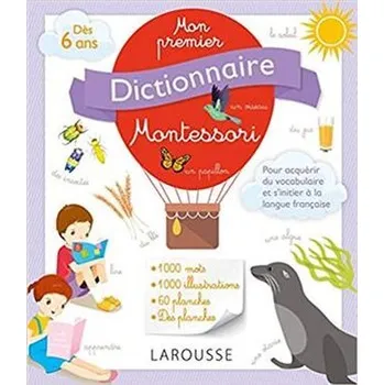 Cizí jazyk Mon premier dictionnaire Montessori