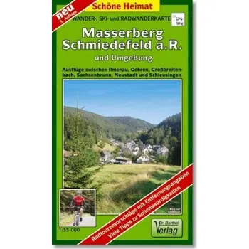 Doktor Barthel Karte Masserberg, Schmiedefeld a. R. und Umgebung