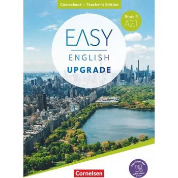 Učebnice Easy English Upgrade - Englisch für Erwachsene - Book 3: A2.1. Coursebook - Teacher's Edition - Inkl. PagePlayer-App - Cornford, Annie