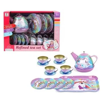 Dětská kuchyňka Metalowy zestaw herbaciany 14el