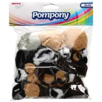 Set školních potřeb Pompony zwierzęta 54szt