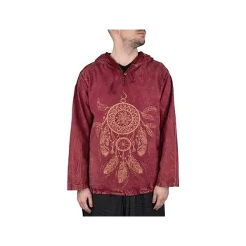 Pánská mikina Pánská mikina Lapač snů, červená