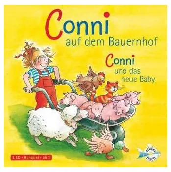 První čtění Conni auf dem Bauernhof / Conni und das neue Baby, 1 Audio-CD - Julia Boehme