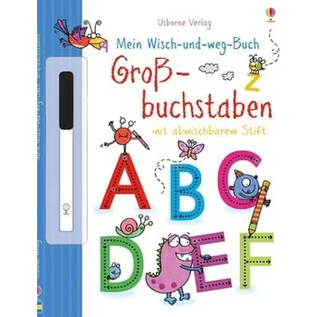 První čtění Mein Wisch-und-weg-Buch, Großbuchstaben - Greenwell, Jessica