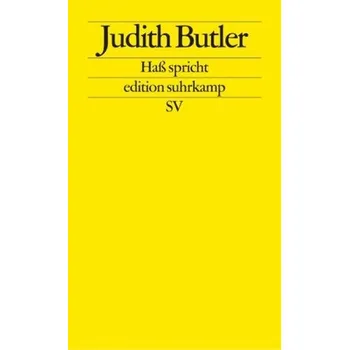 Haß spricht - Judith Butler