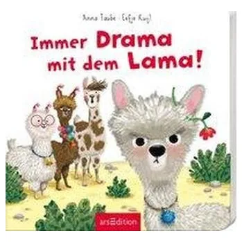 První čtění Immer Drama mit dem Lama - Taube, Anna