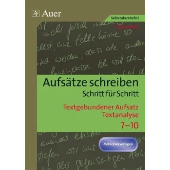 Německý jazyk Textgebundener Aufsatz - Textanalyse - Diepold, Peter