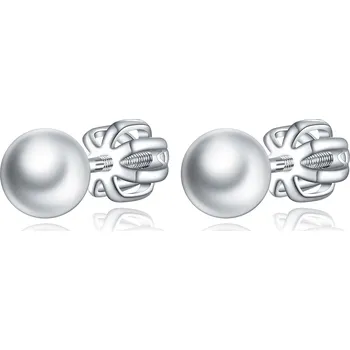 Náušnice Olivie Stříbrné 5mm náušnice KULIČKY 8372 Ag 925; ≤1 g.