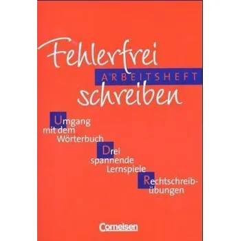 Kniha Fehlerfrei schreiben, Arbeitsheft - Lübke, Diethard