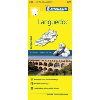 Michelin Karte Languedoc