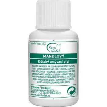 Tělový olej Dětský mycí mandlový olej Hadek velikost: 20 ml