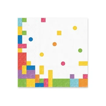 Papírový ubrousek Papírové ubrousky Block - 10 ks, 33 x 33 cm