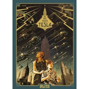 Komiks pro dospělé Die drei Geister von Tesla. Bd.1 - Marazano, Richard